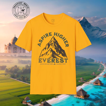 Aspire Higher, Everest Nepal-Tibet T-Shirt