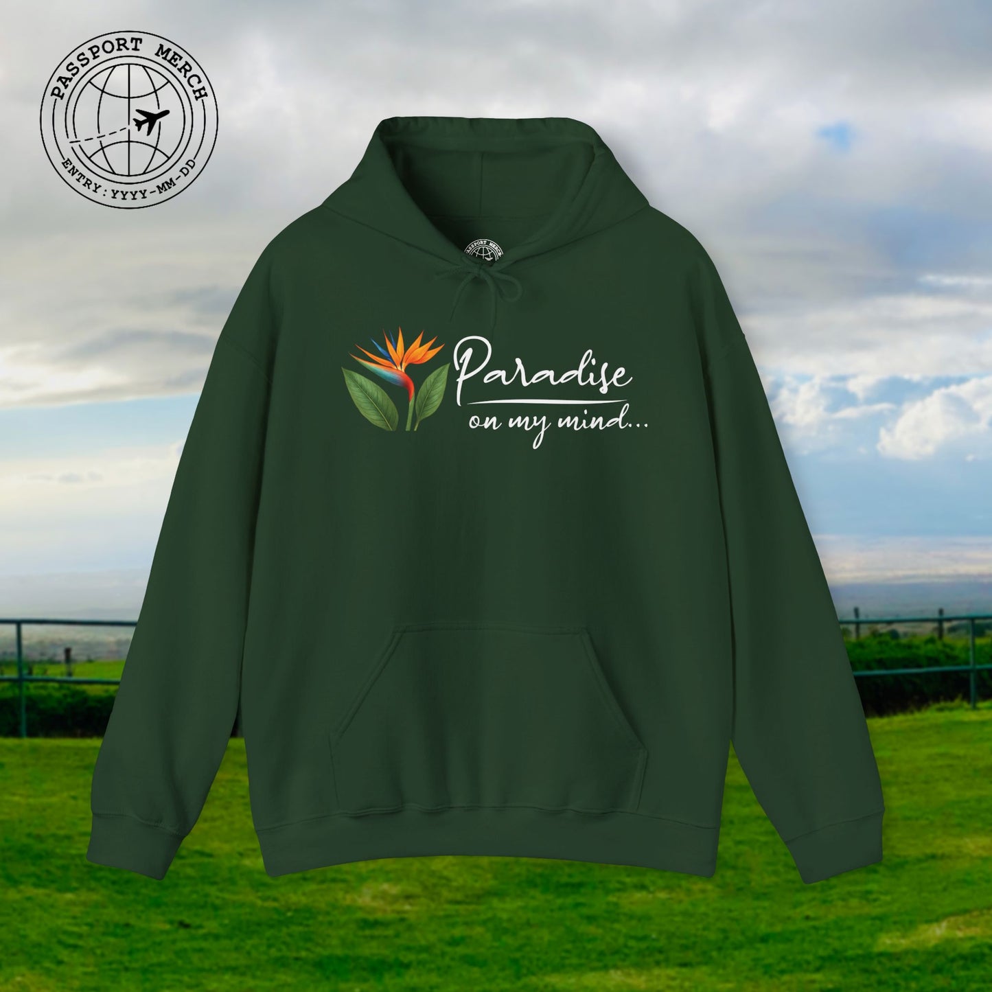 Paradise on My Mind, Hawaii Hoodie