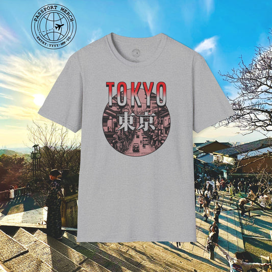 Vintage Streets of Tokyo Japan T-Shirt