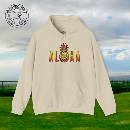 Aloha Pineapple Fire, Hawaii Hoodie