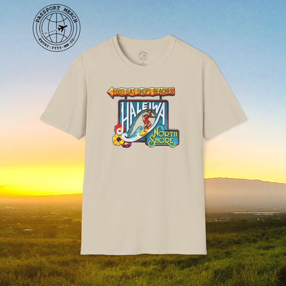 Signs of Wanderlust, Hale'iwa (North) Oahu, Hawaii T-Shirt