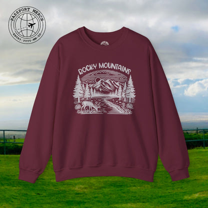 Rocky Mountain Explorer Colorado Crewneck