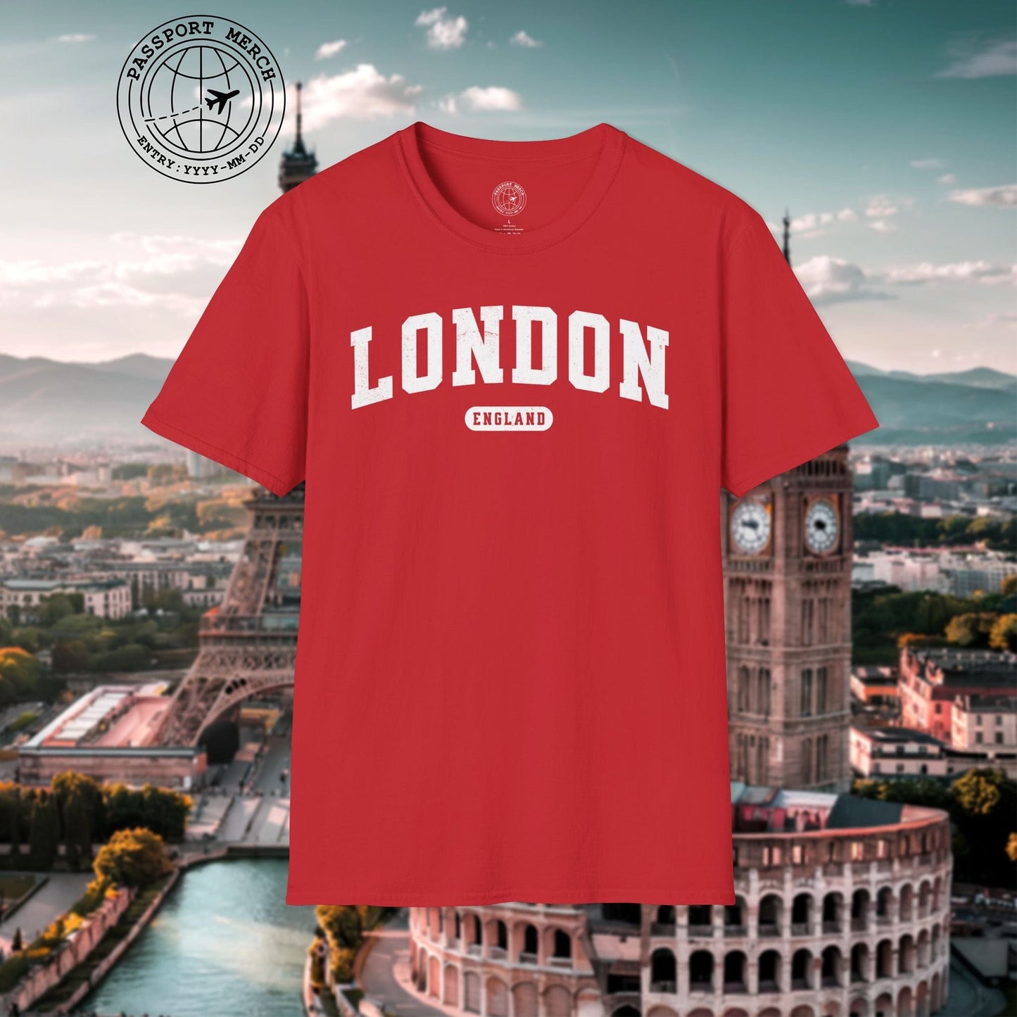 Classic Athletic (Bucket List Edition), London, England T-Shirt