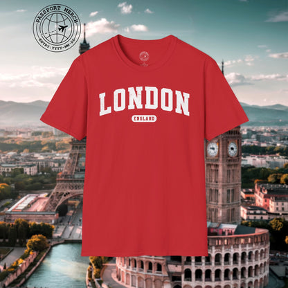 Classic Athletic (Bucket List Edition), London, England T-Shirt