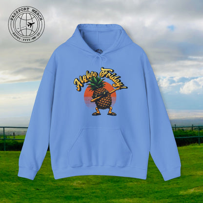 Aloha Friday Dabbing Pineapple Hawaii Hoodie
