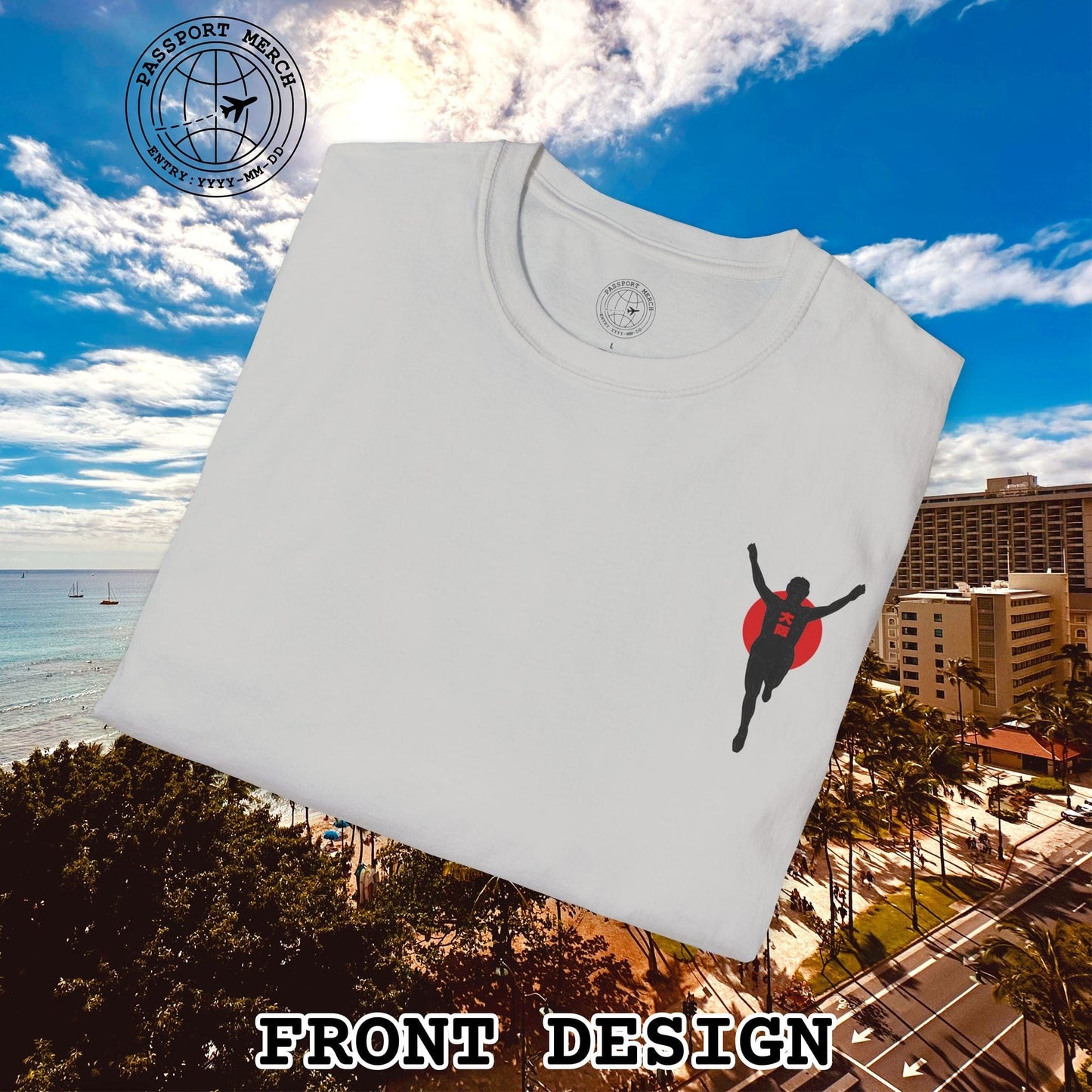 Signs of Wanderlust, Dotonbori, Osaka, Japan, Back Print T-Shirt