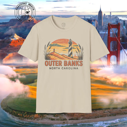 Outer Banks, North Carolina - 80's Vintage T-Shirt
