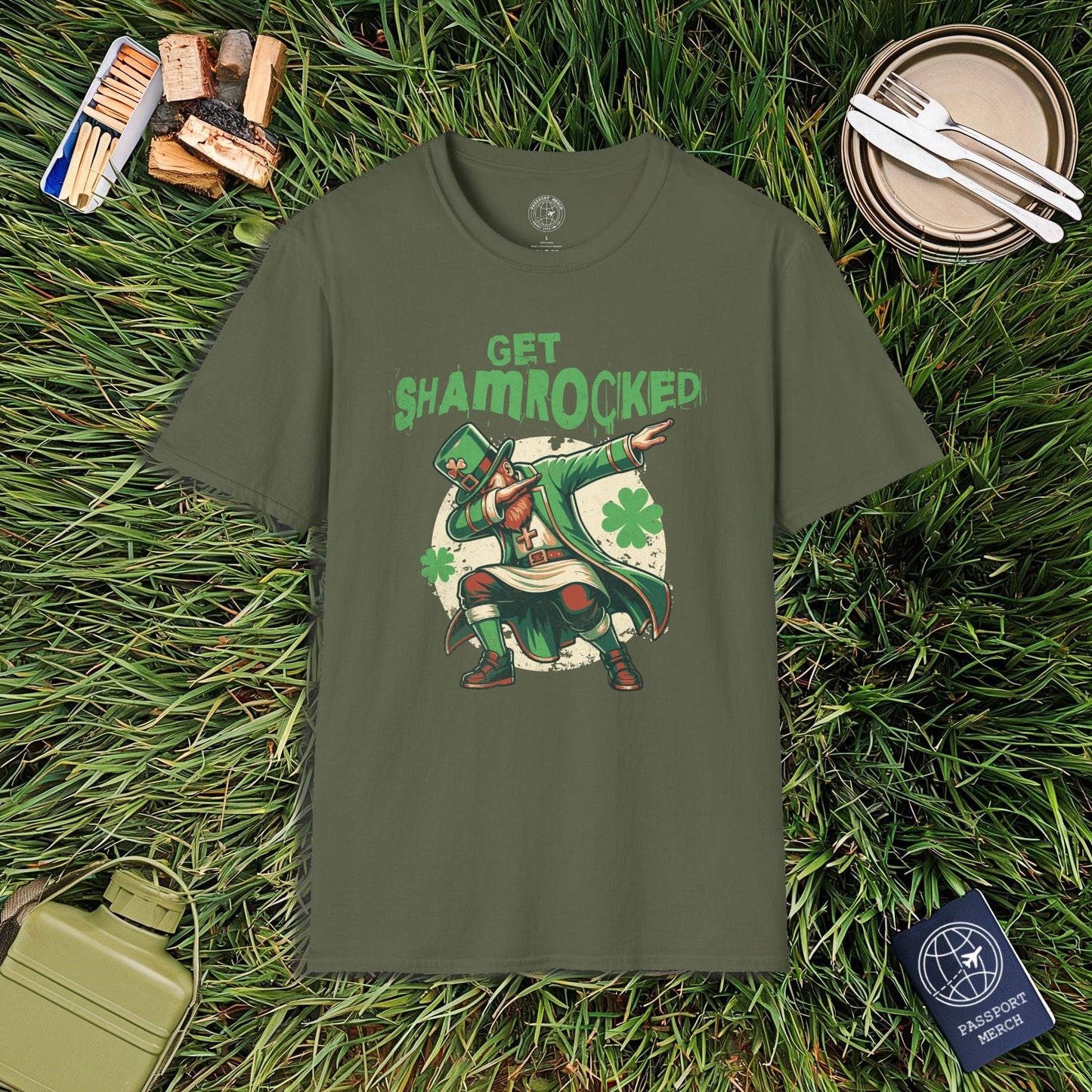 Get Shamrocked, Ireland T-Shirt