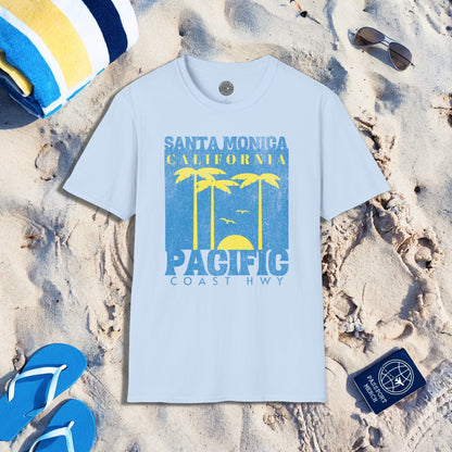 Santa Monica California PCH T-Shirt