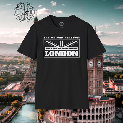 GPS Flag London England, UK T-Shirt
