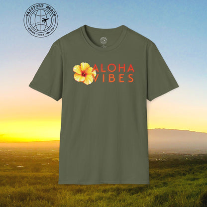 Sun-Kissed Hibiscus Aloha Vibes, Hawaii T-Shirt