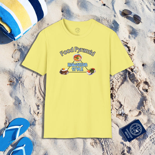 Food Pyramid Hawaiian Style T-Shirt