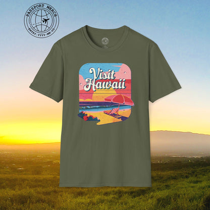 Retro Visit Hawaii T-Shirt