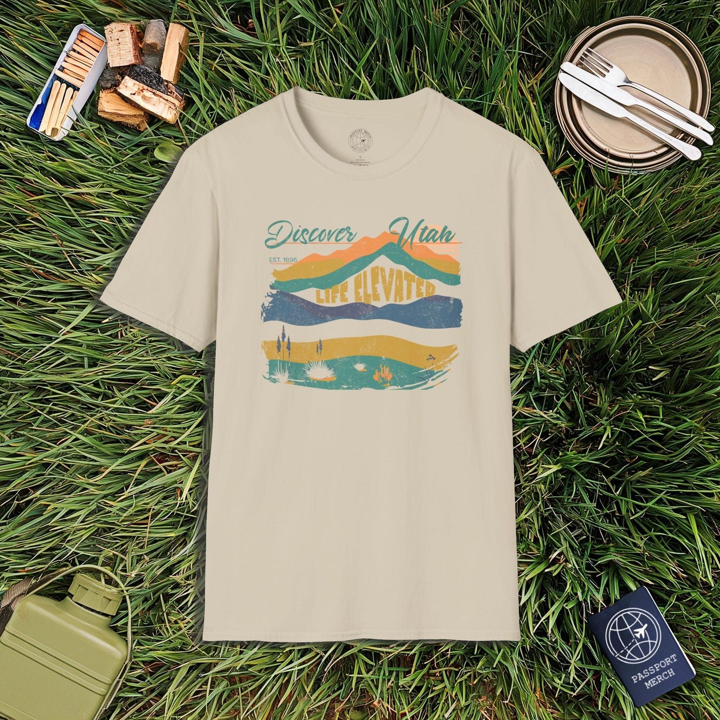 Vintage Utah Life Elevated T-Shirt