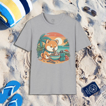 Japanese Shiba Inu Meets Hawaiian Saimin T-Shirt