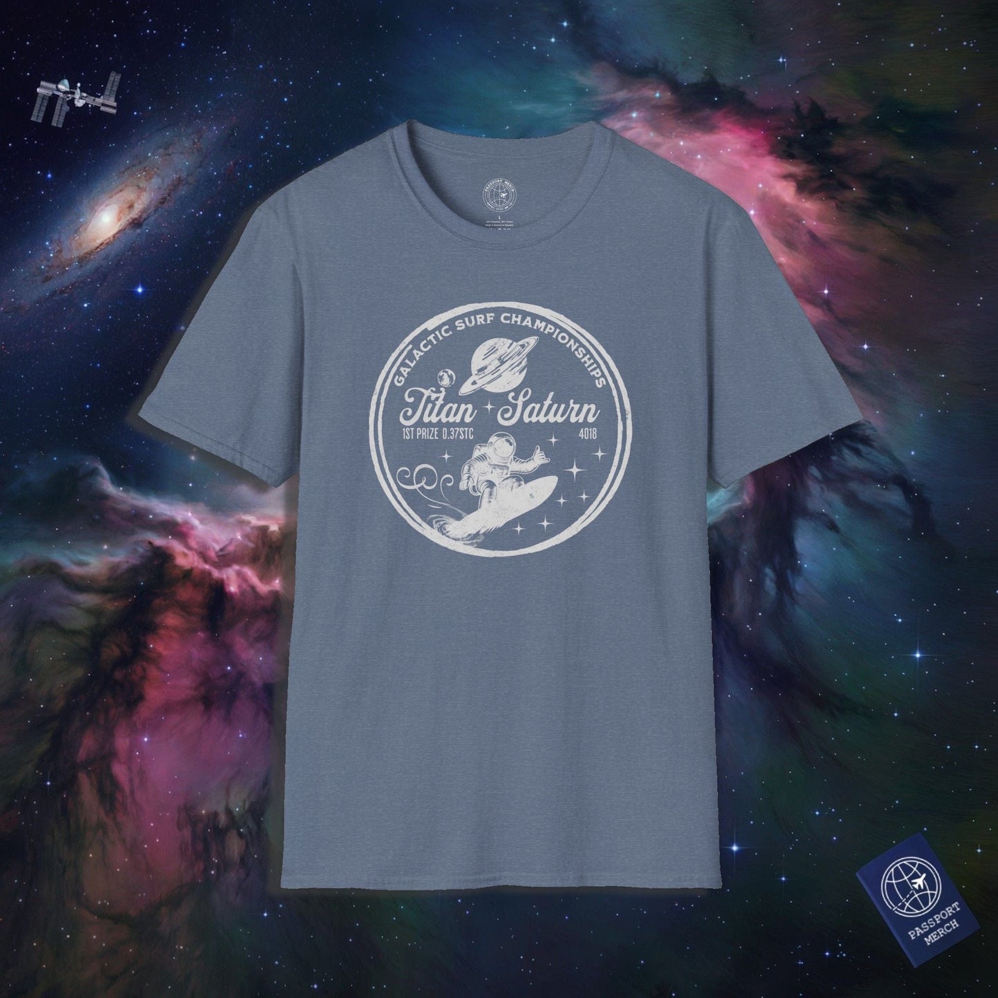 Galactic Surf Championships, Titan, Saturn T-Shirt