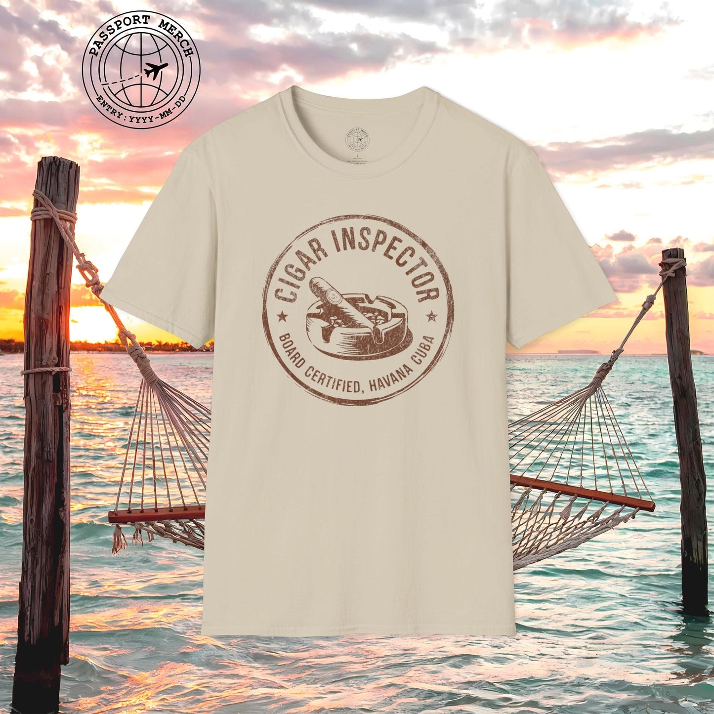 Board Certified Cigar Inspector, Havana, Cuba T-Shirt