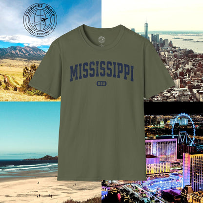 Classic Athletic, Mississippi (50 States Edition) T-Shirt
