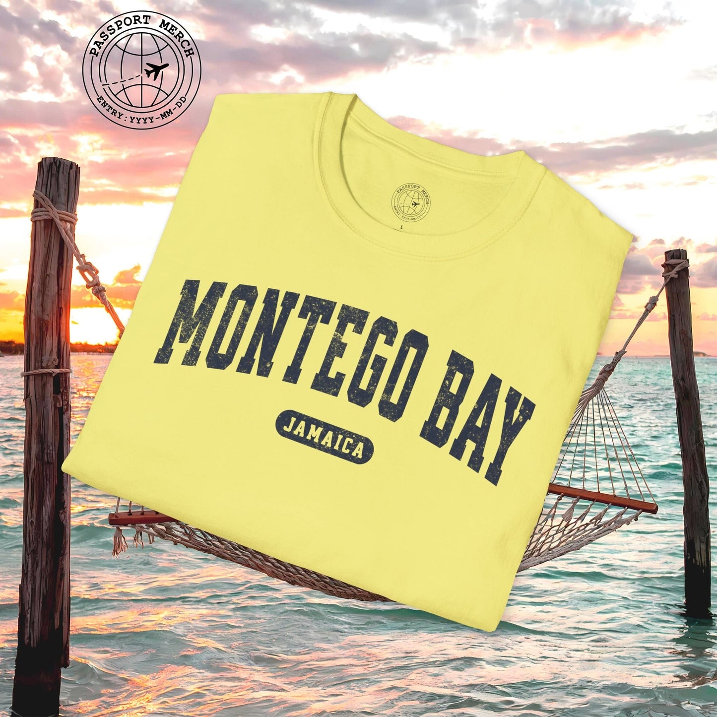 Classic Athletic (Bucket List Edition), Montego Bay, Jamaica T-Shirt