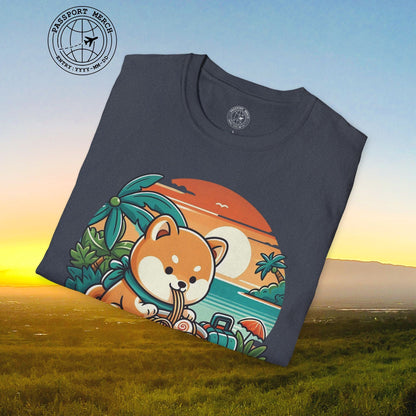 Japanese Shiba Inu Meets Hawaiian Saimin T-Shirt