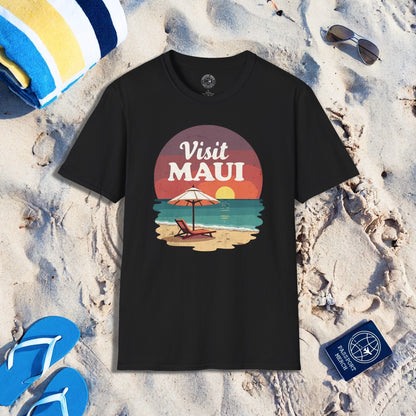 Retro Visit Maui Hawaii T-Shirt