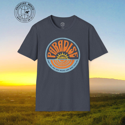 Retro Paradise, Hawaii T-Shirt