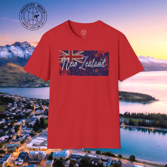 Vintage New Zealand Flag T-Shirt