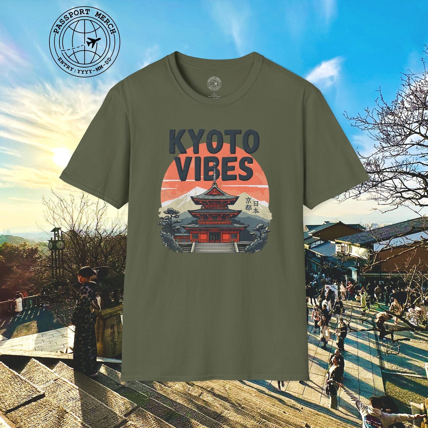 Vintage Kyoto Vibes, Japan T-Shirt