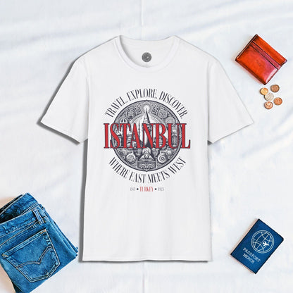 Travel Explore Discover Istanbul Turkey T-Shirt