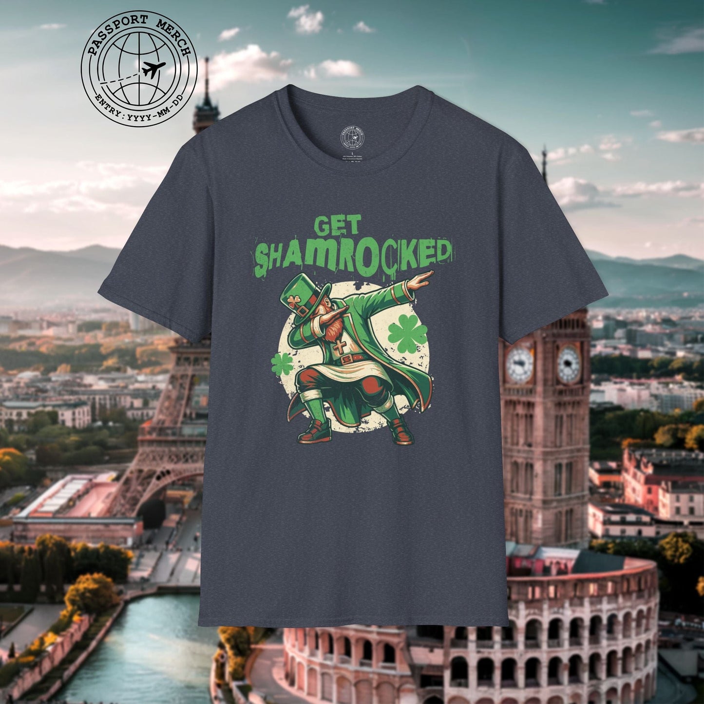 Get Shamrocked, Ireland T-Shirt