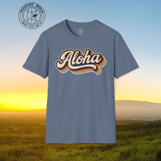 Classic 70s, Aloha, Hawaii T-Shirt