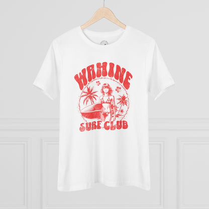 Wahine Surf Club, Hawaii, Womens Fit T-Shirt