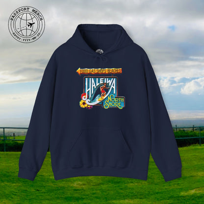 Signs of Wanderlust, Hale'iwa (North) Oahu, Hawaii Hoodie