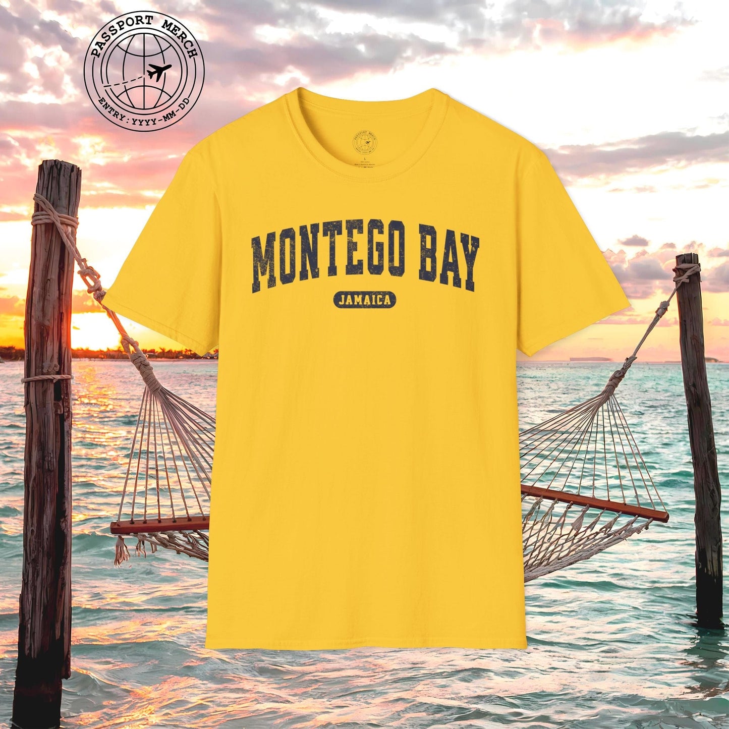Classic Athletic (Bucket List Edition), Montego Bay, Jamaica T-Shirt