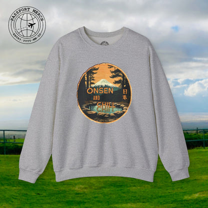 Onsen and Chill, Japan Crewneck