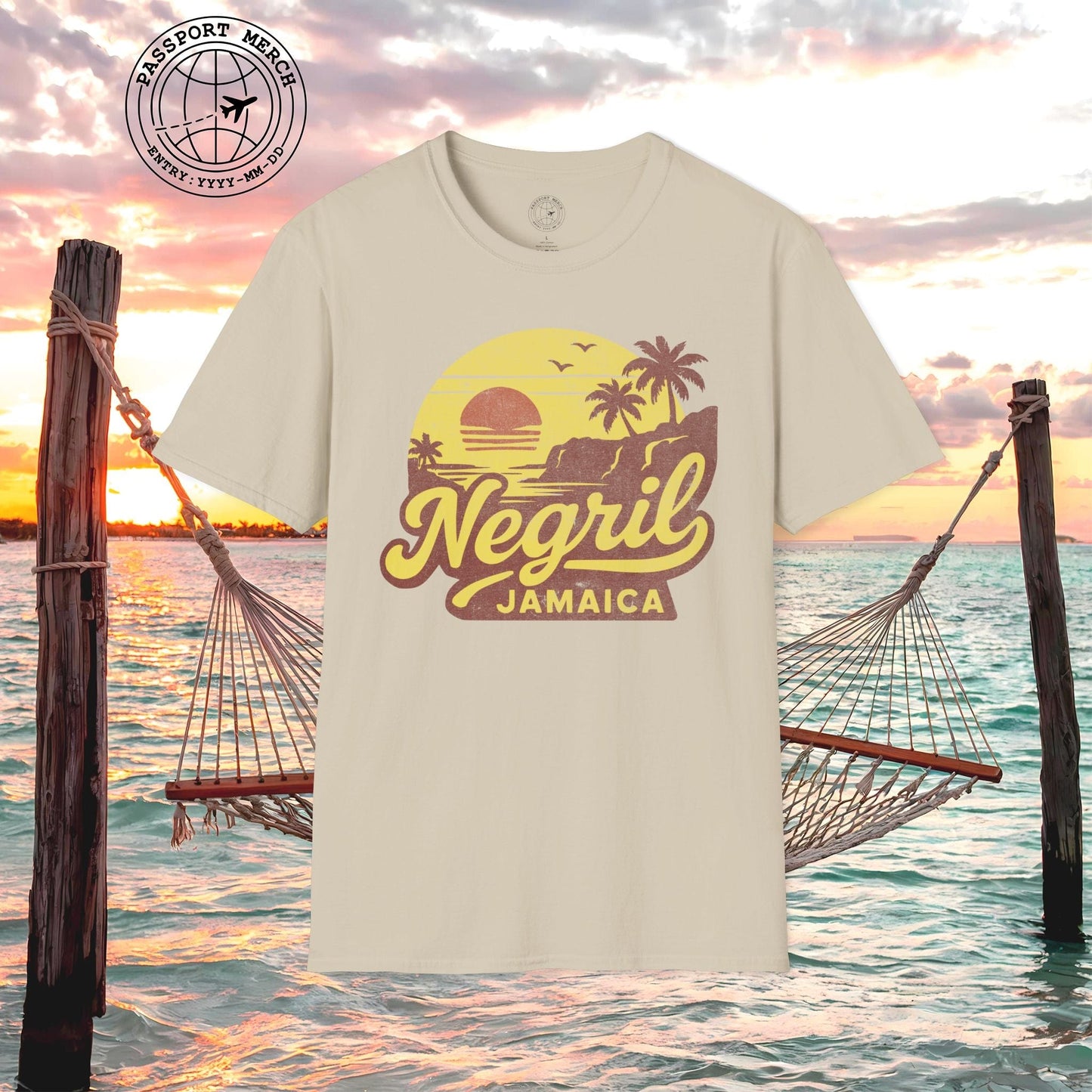 Negril, Jamaica - 80's Vintage T-Shirt