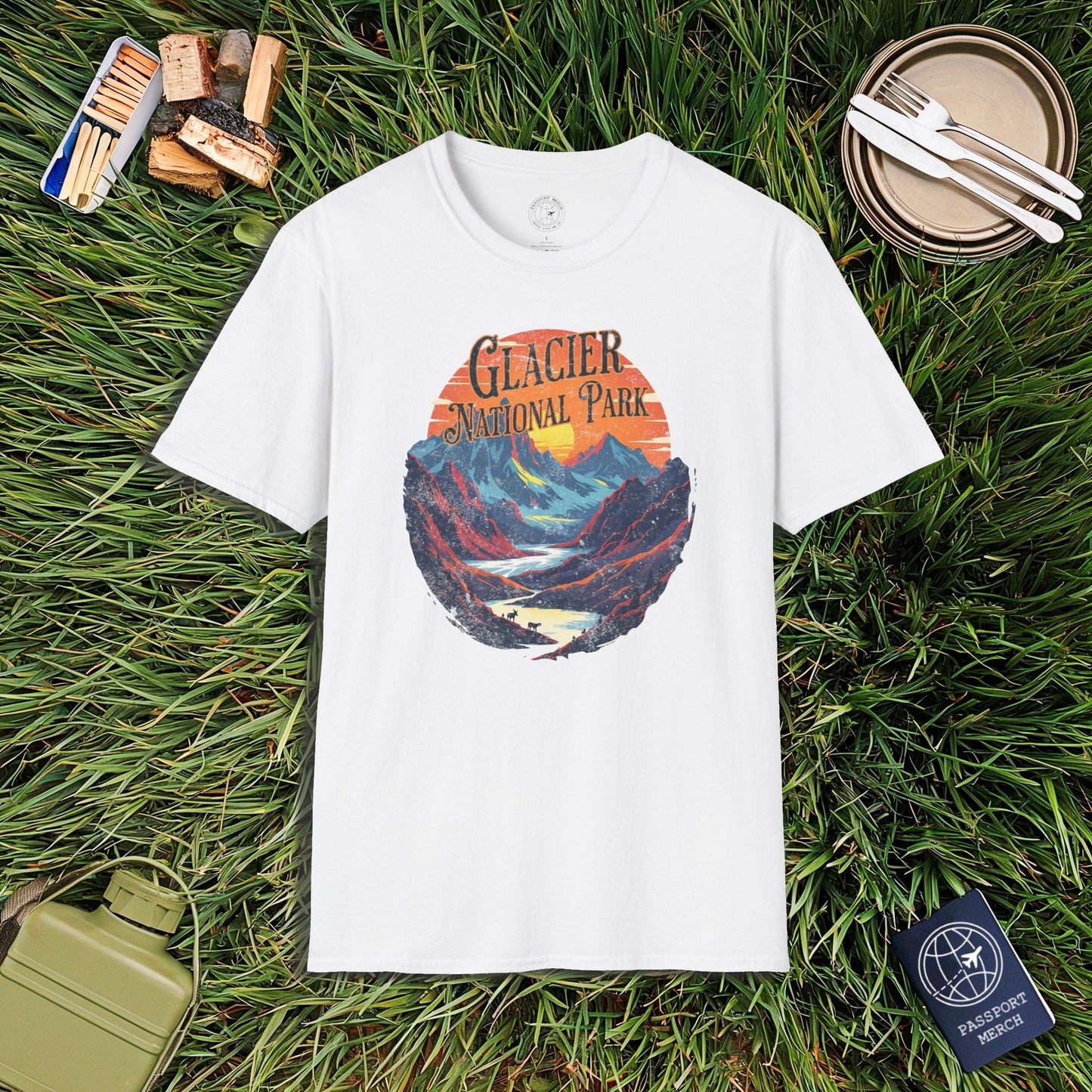 Glacier National Park, Montana T-Shirt