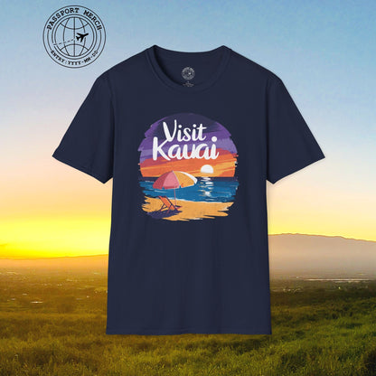 Retro Visit Kauai Hawaii T-Shirt