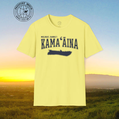 Classic University (Kamaaina Edition), Molokai, Hawaii T-Shirt