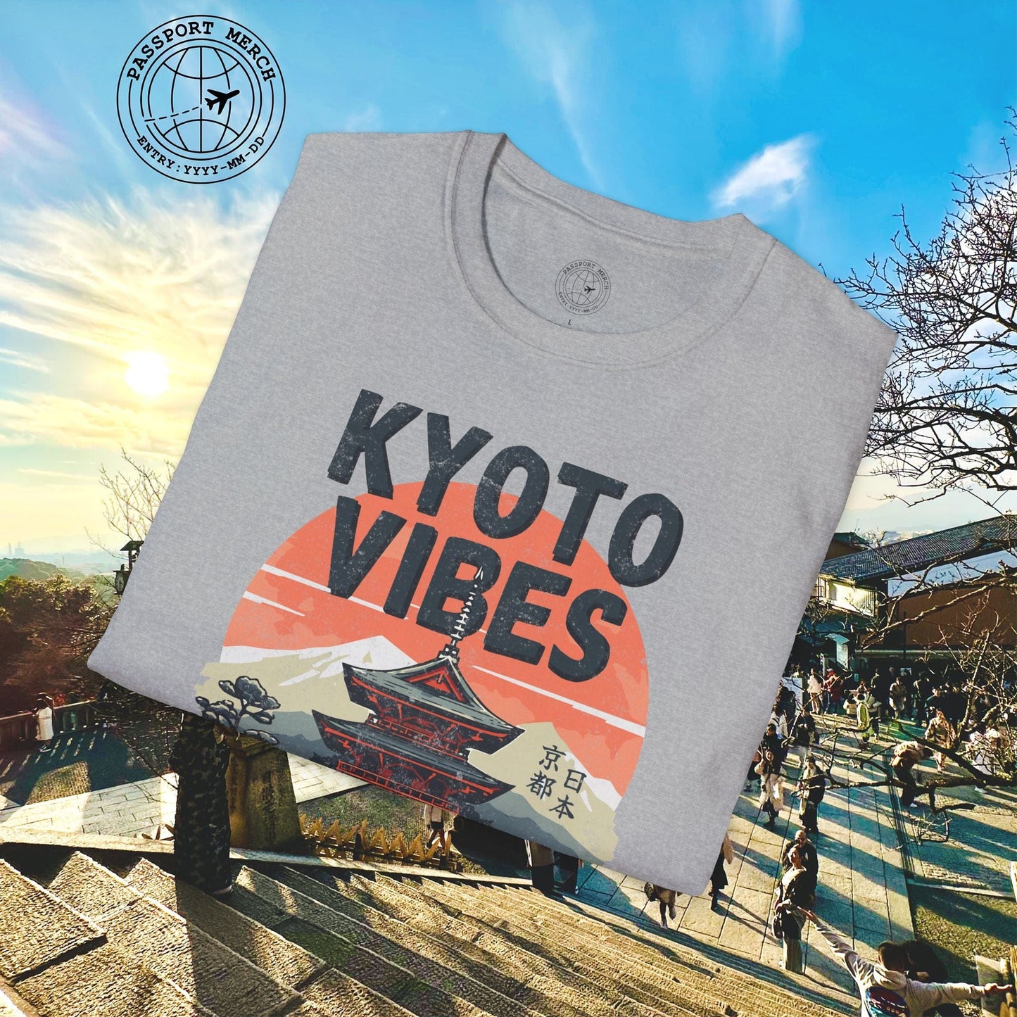 Vintage Kyoto Vibes, Japan T-Shirt