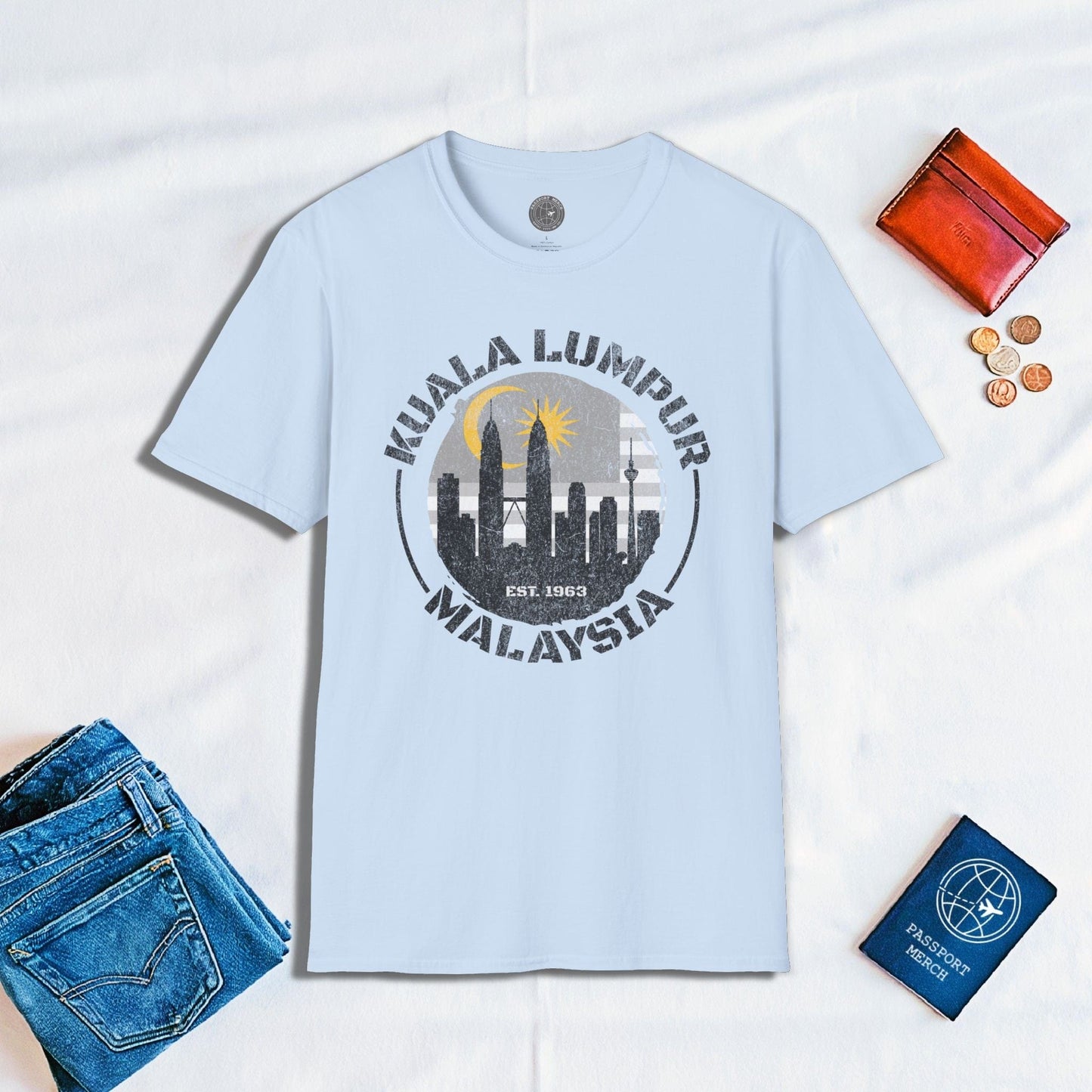 Kuala Lumpur Malaysia, Crescent and Star T-Shirt