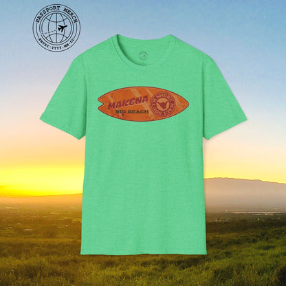 Makena Big Beach Maui Skim Board Hawaii T-Shirt