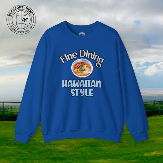 Saimin Fine Dining Hawaiian Style Crewneck