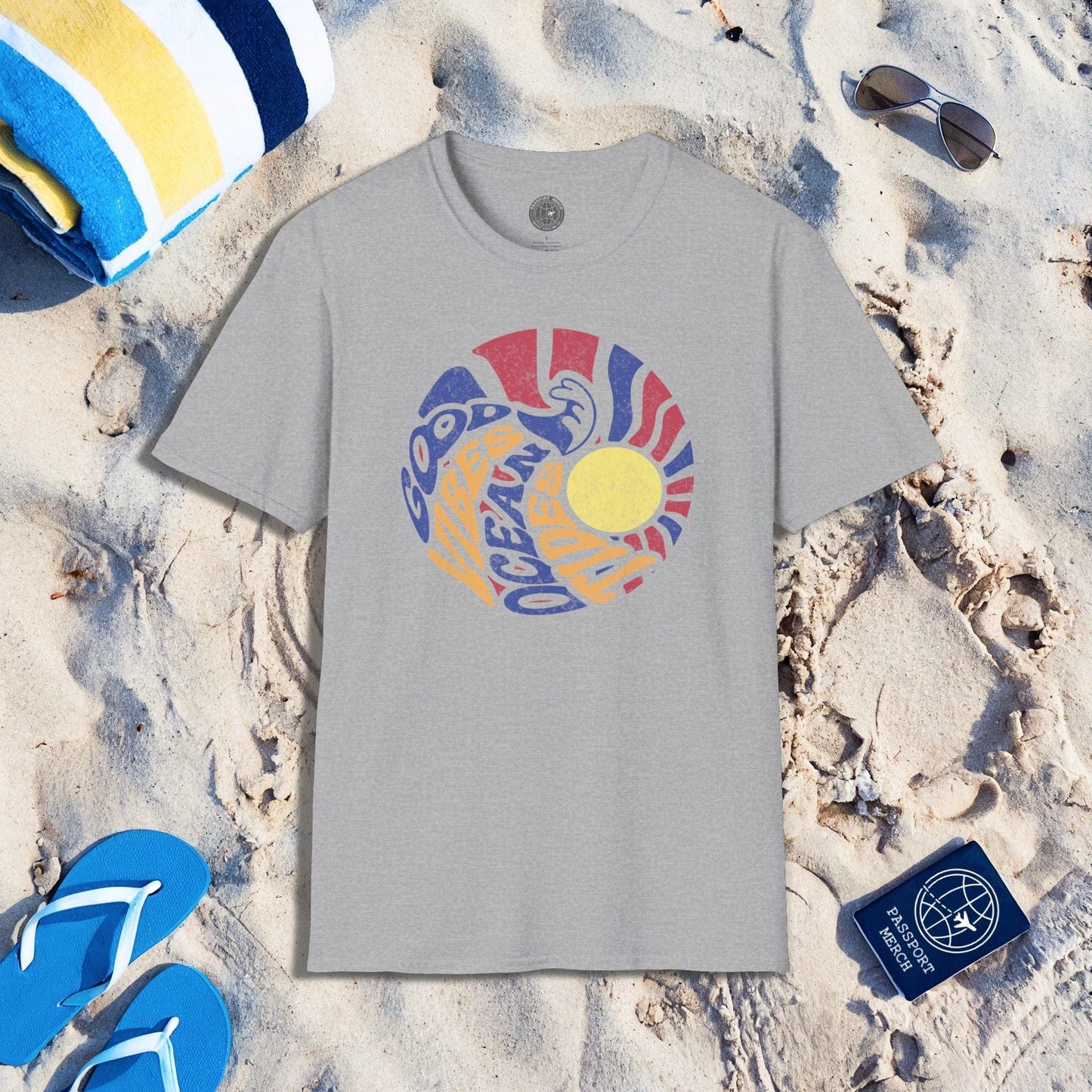 Good Vibes Ocean Tides T-Shirt