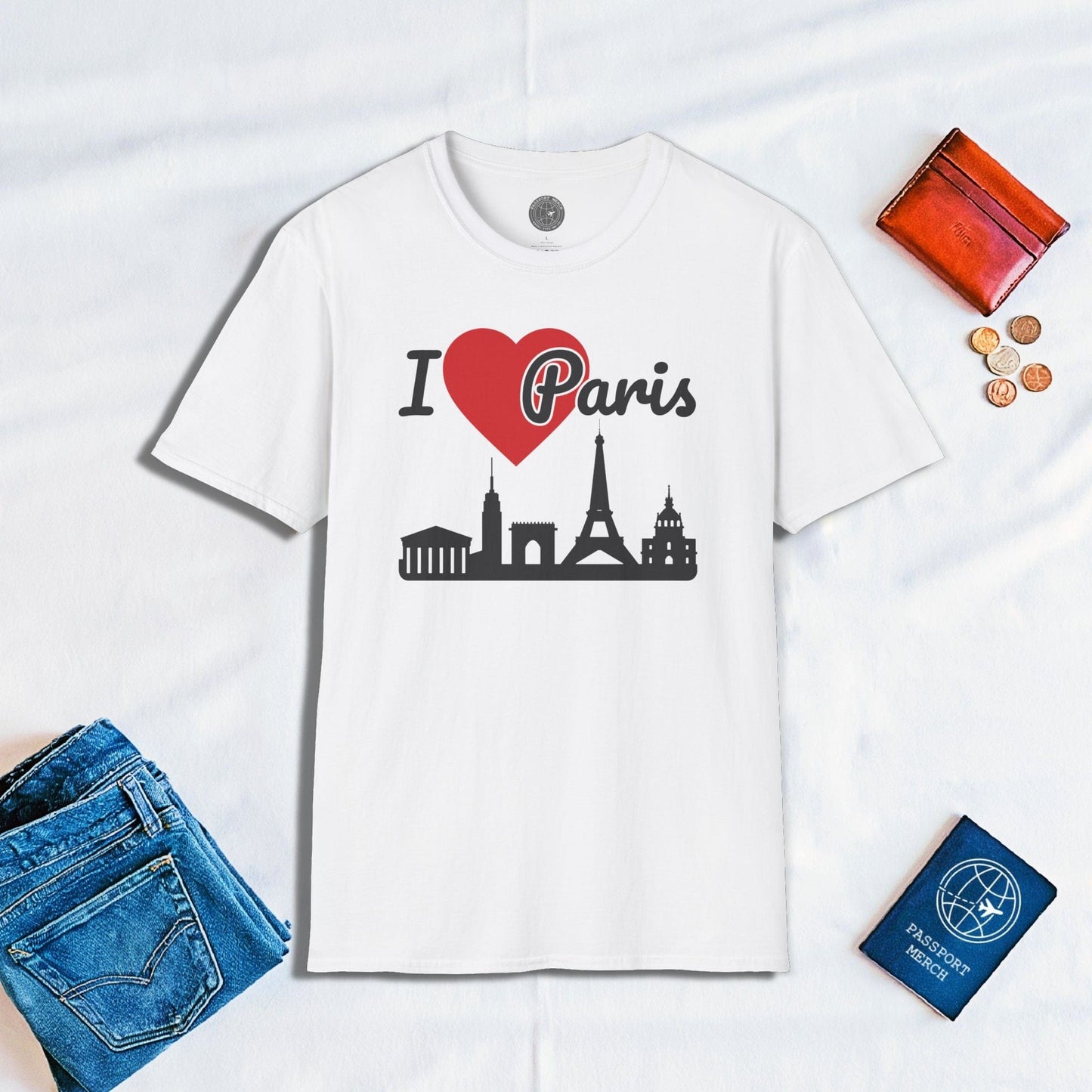 I Heart Paris France T-Shirt