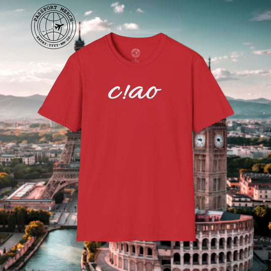 c!ao with Authority! Italy T-Shirt