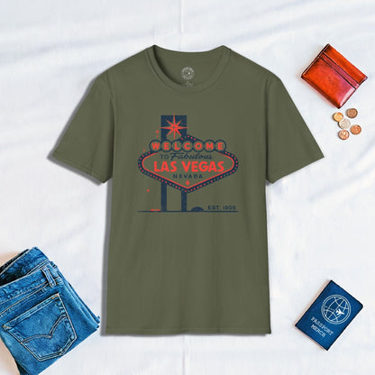 Signs of Wanderlust, Welcome to Las Vegas, Nevada T-Shirt