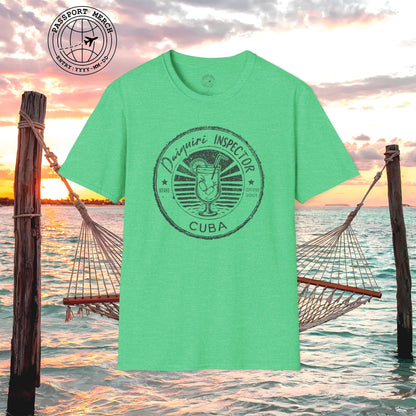 Board Certified Daiquiri Inspector, Cuba T-Shirt