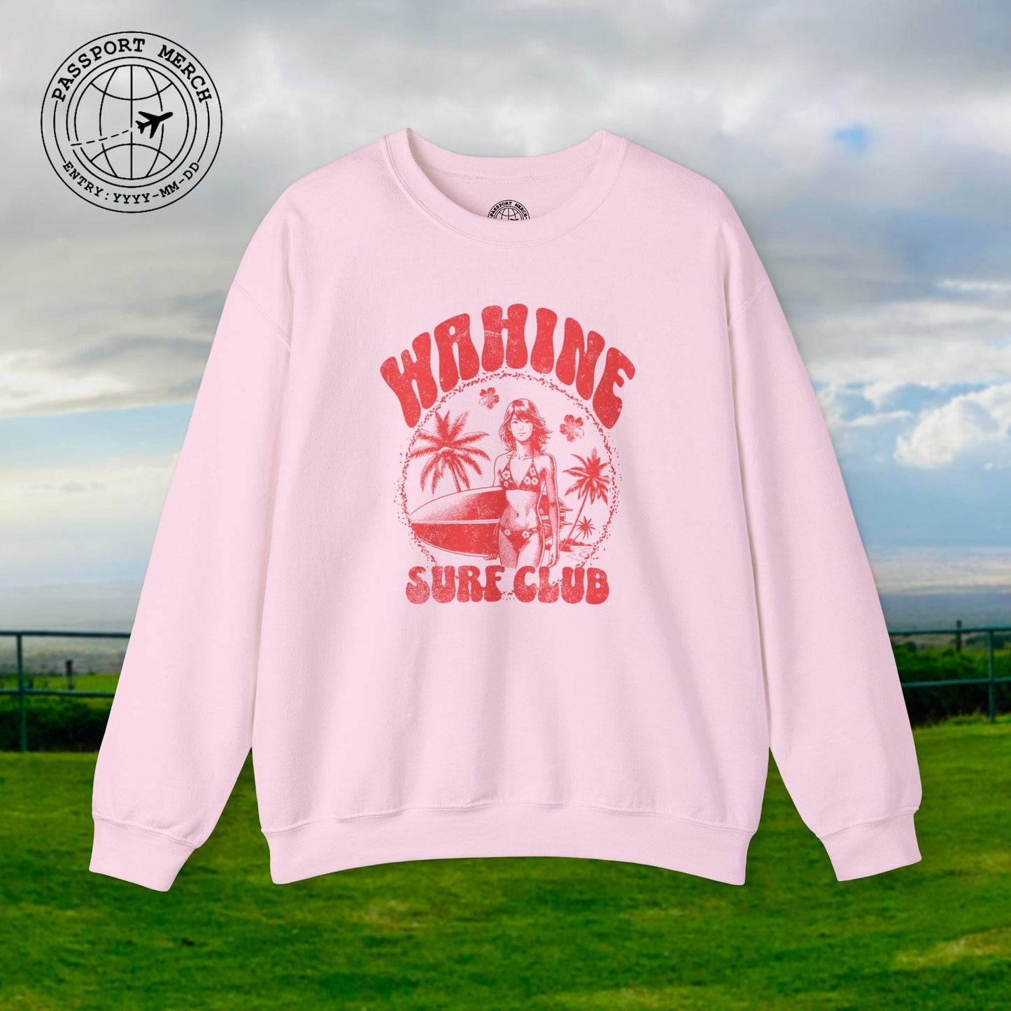 Wahine Surf Club, Hawaii Crewneck