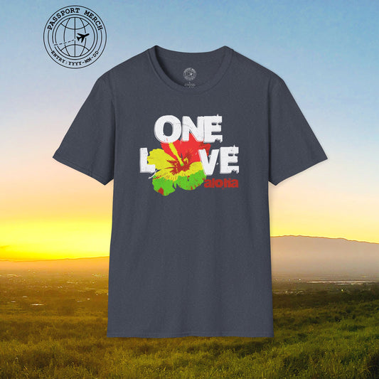One Love, Aloha, Hawaii T-Shirt
